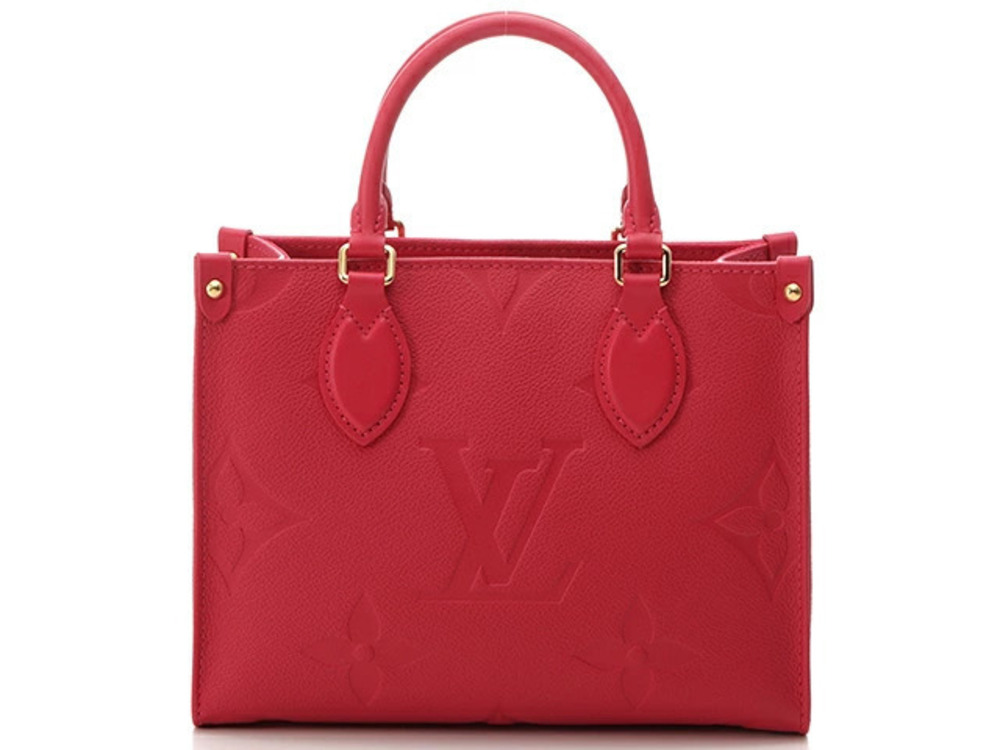 LOUIS VUITTON On The Go Monogram Empreinte Freesia